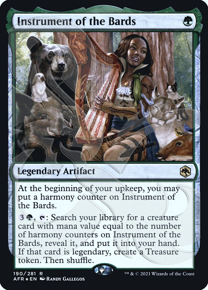 Instrument of the Bards (Ampersand Promo) [Dungeons & Dragons: Adventures in the Forgotten Realms Promos] | Odin's Place