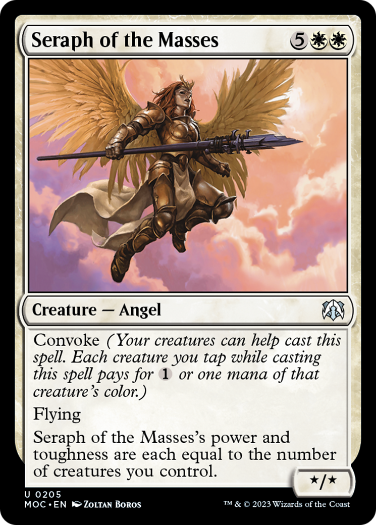 Seraph of the Masses [March of the Machine Commander] | Odin's Place