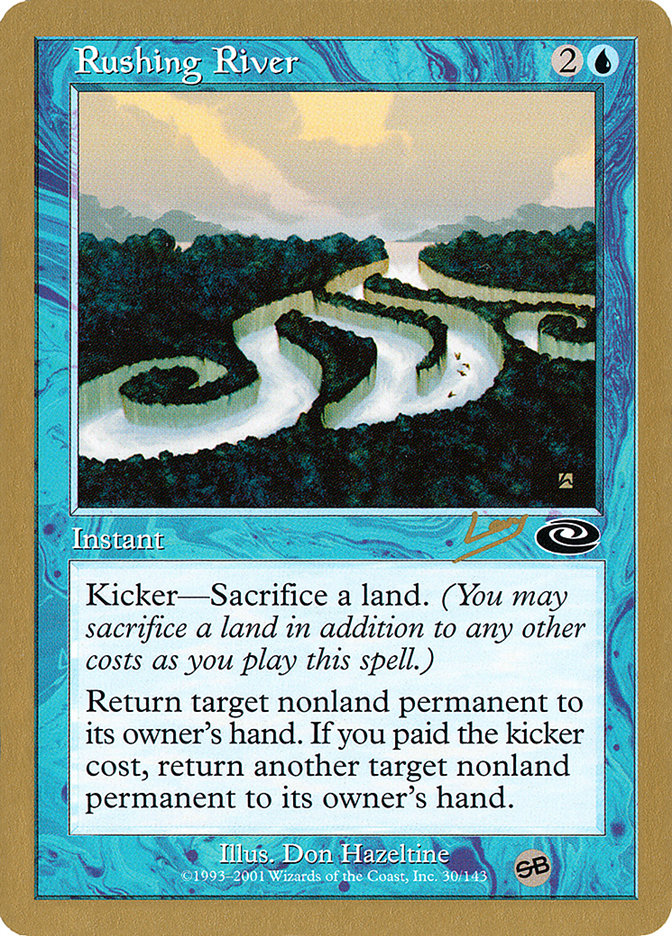 Rushing River (Raphael Levy) (SB) [World Championship Decks 2002] | Odin's Place