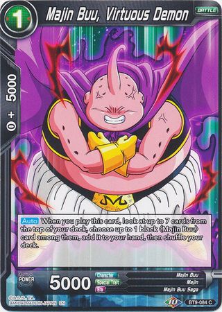Majin Buu, Virtuous Demon (BT9-084) [Universal Onslaught] | Odin's Place