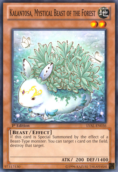 Kalantosa, Mystical Beast of the Forest [LVAL-EN036] Common | Odin's Place