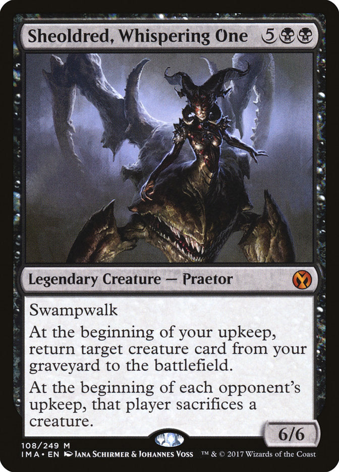 Sheoldred, Whispering One (108) [Iconic Masters] | Odin's Place