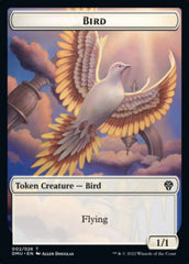 Bird (002) // Goblin Double-Sided Token [Dominaria United Tokens] | Odin's Place