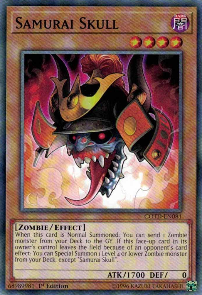 Samurai Skull [COTD-EN081] Common | Odin's Place