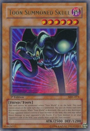 Toon Summoned Skull [MRL-073] Ultra Rare | Odin's Place