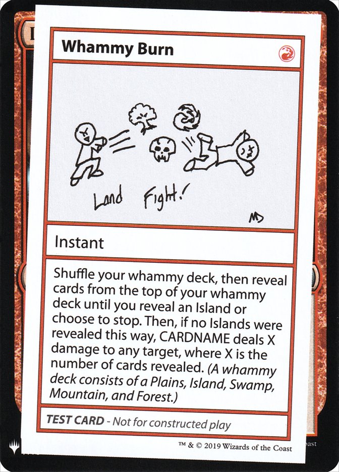 Whammy Burn [Mystery Booster Playtest Cards] | Odin's Place
