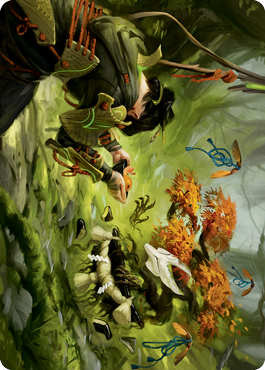 Commune with Spirits Art Card [Kamigawa: Neon Dynasty Art Series] | Odin's Place