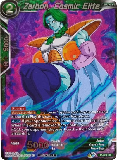 Zarbon, Cosmic Elite (Player's Choice) (P-223) [Promotion Cards] | Odin's Place