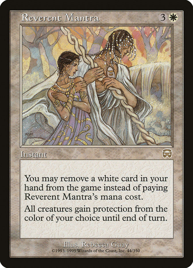 Reverent Mantra (44) [Mercadian Masques] | Odin's Place