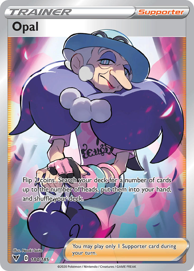 Opal (184/185) [Sword & Shield: Vivid Voltage] | Odin's Place