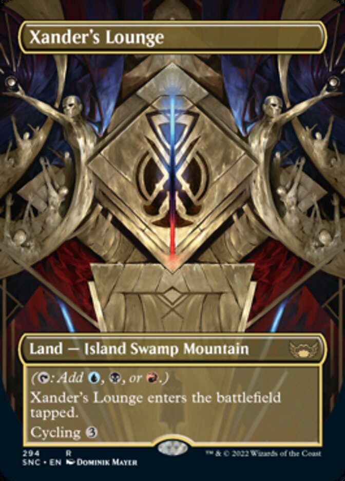 Xander's Lounge (Borderless Alternate Art) [Streets of New Capenna] | Odin's Place