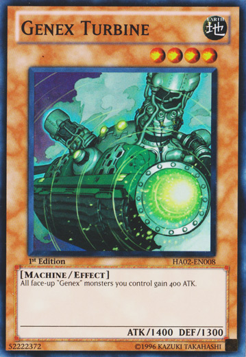 Genex Turbine [HA02-EN008] Super Rare | Odin's Place