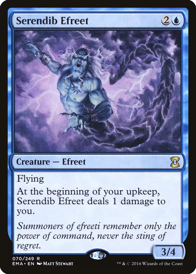 Serendib Efreet (70) [Eternal Masters] | Odin's Place