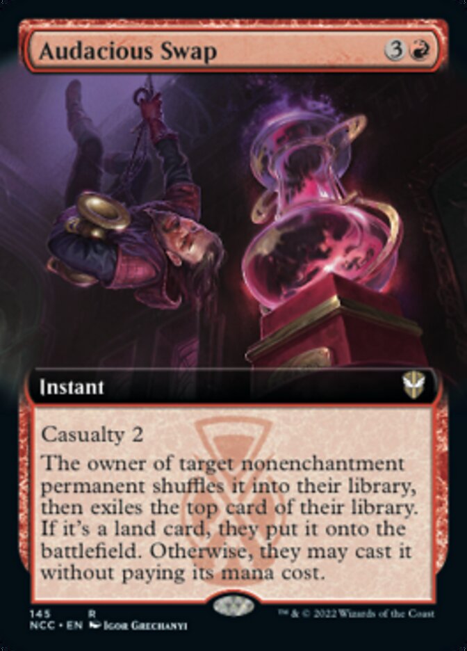 Audacious Swap (Extended Art) [Streets of New Capenna Commander] | Odin's Place