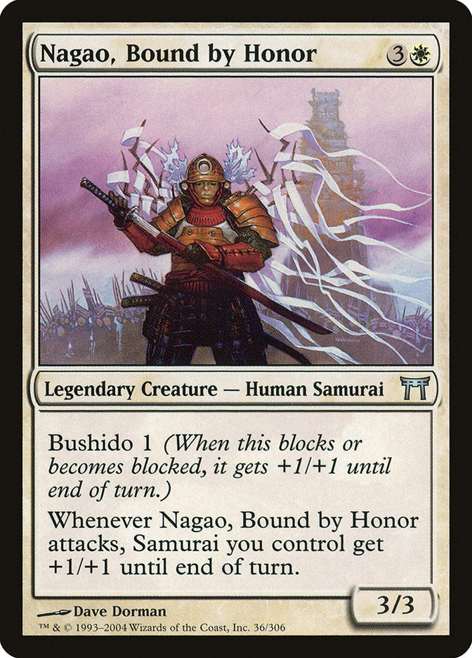 Nagao, Bound by Honor (36) [Champions of Kamigawa] | Odin's Place