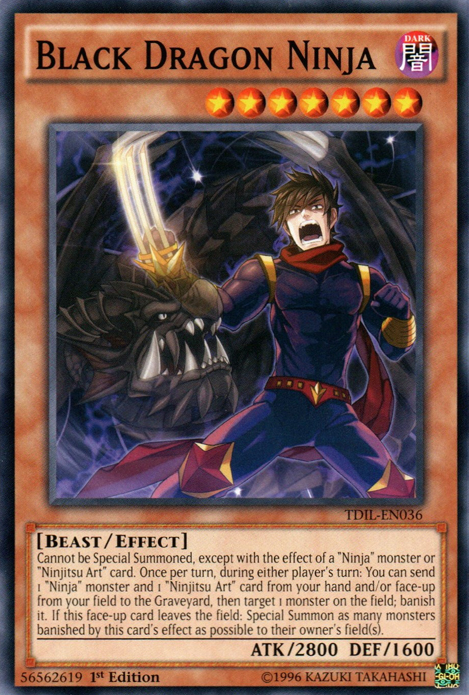 Black Dragon Ninja [TDIL-EN036] Common | Odin's Place