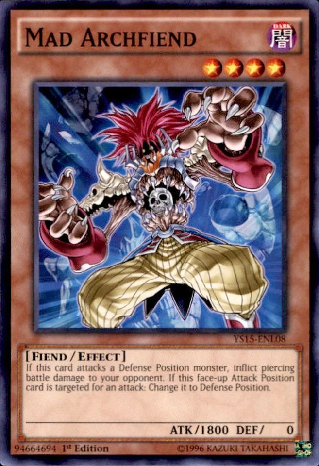 Mad Archfiend [YS15-ENL08] Common | Odin's Place
