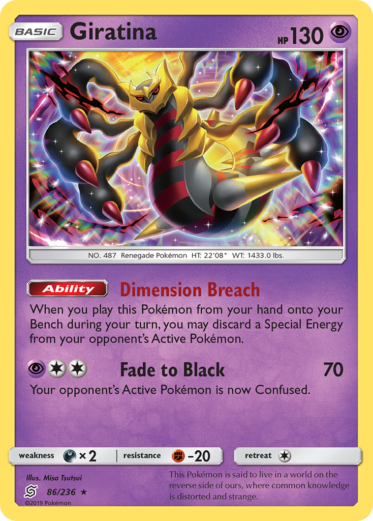 Giratina (86/236) [Sun & Moon: Unified Minds] | Odin's Place