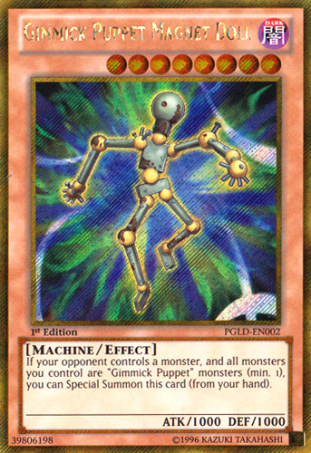 Gimmick Puppet Magnet Doll [PGLD-EN002] Gold Secret Rare | Odin's Place