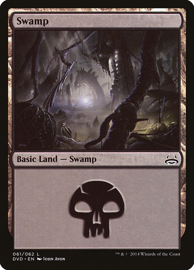 Swamp (61) (Divine vs. Demonic) [Duel Decks Anthology] | Odin's Place