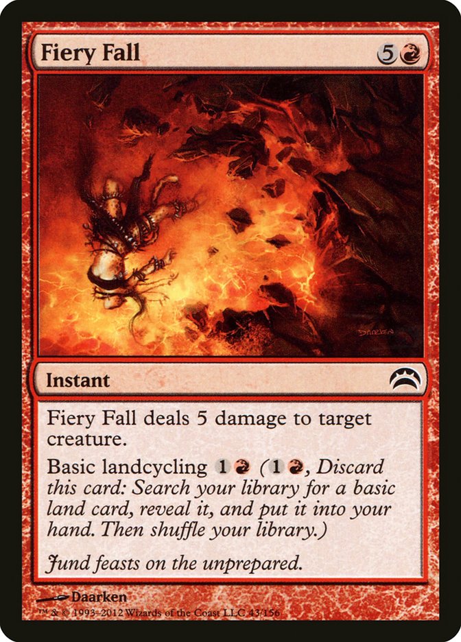 Fiery Fall (43) [Planechase 2012] | Odin's Place