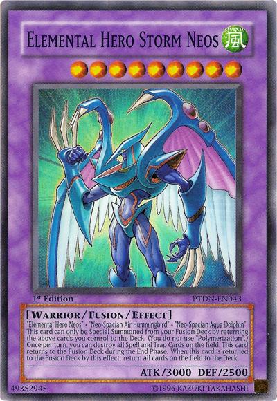 Elemental Hero Storm Neos [PTDN-EN043] Super Rare | Odin's Place