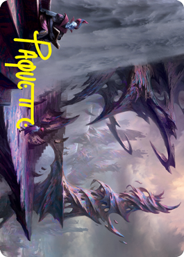 Prismari Campus Art Card (Gold-Stamped Signature) [Strixhaven: School of Mages Art Series] | Odin's Place