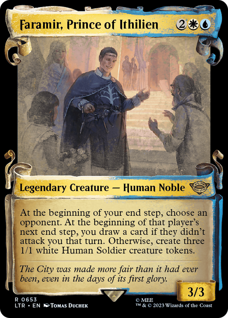 Faramir, Prince of Ithilien [The Lord of the Rings: Tales of Middle-Earth Showcase Scrolls] | Odin's Place