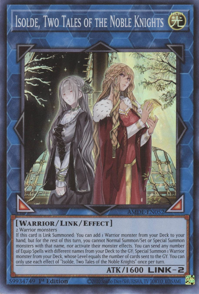 Isolde, Two Tales of the Noble Knights [AMDE-EN052] Super Rare | Odin's Place