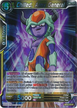 Chilled, Army General (BT2-112) [Union Force] | Odin's Place