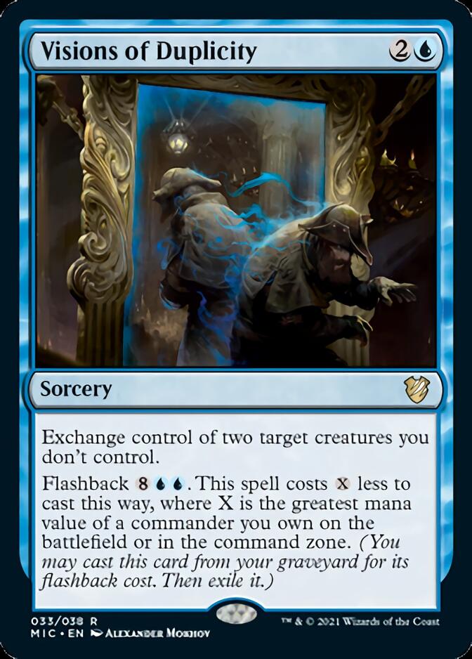 Visions of Duplicity [Innistrad: Midnight Hunt Commander] | Odin's Place