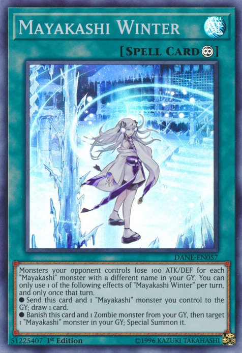 Mayakashi Winter [DANE-EN057] Super Rare | Odin's Place