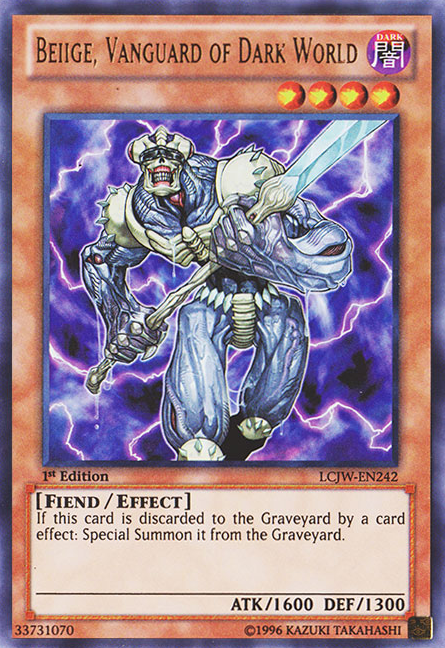 Beiige, Vanguard of Dark World [LCJW-EN242] Ultra Rare | Odin's Place