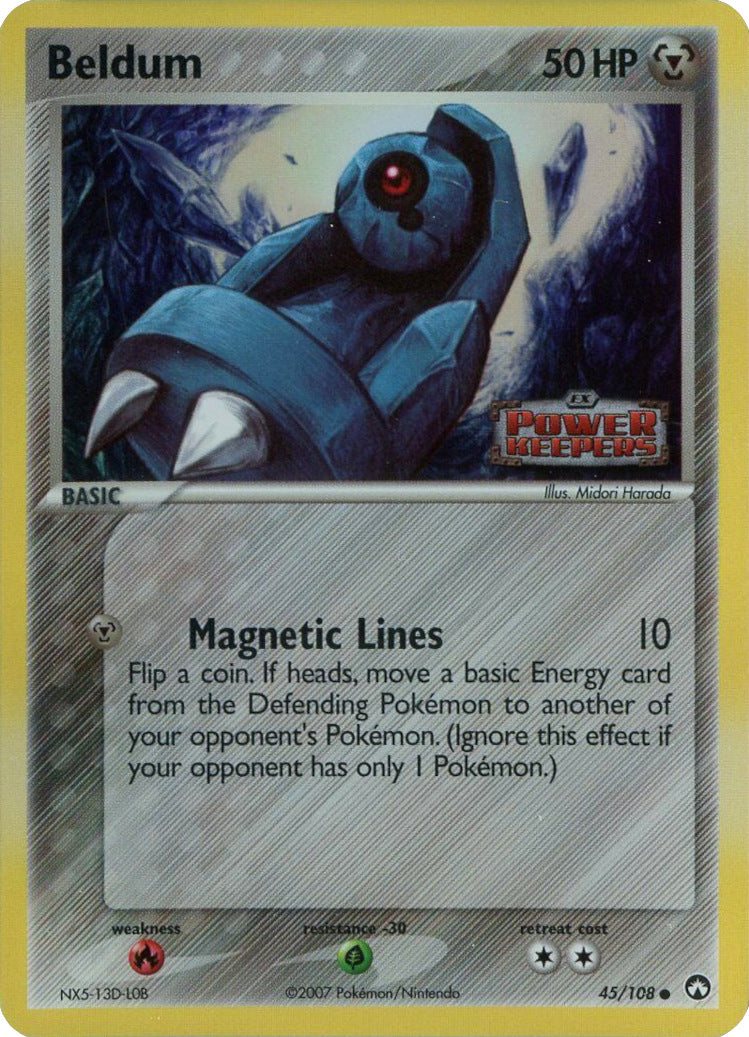 Beldum (45/108) (Stamped) [EX: Power Keepers] | Odin's Place
