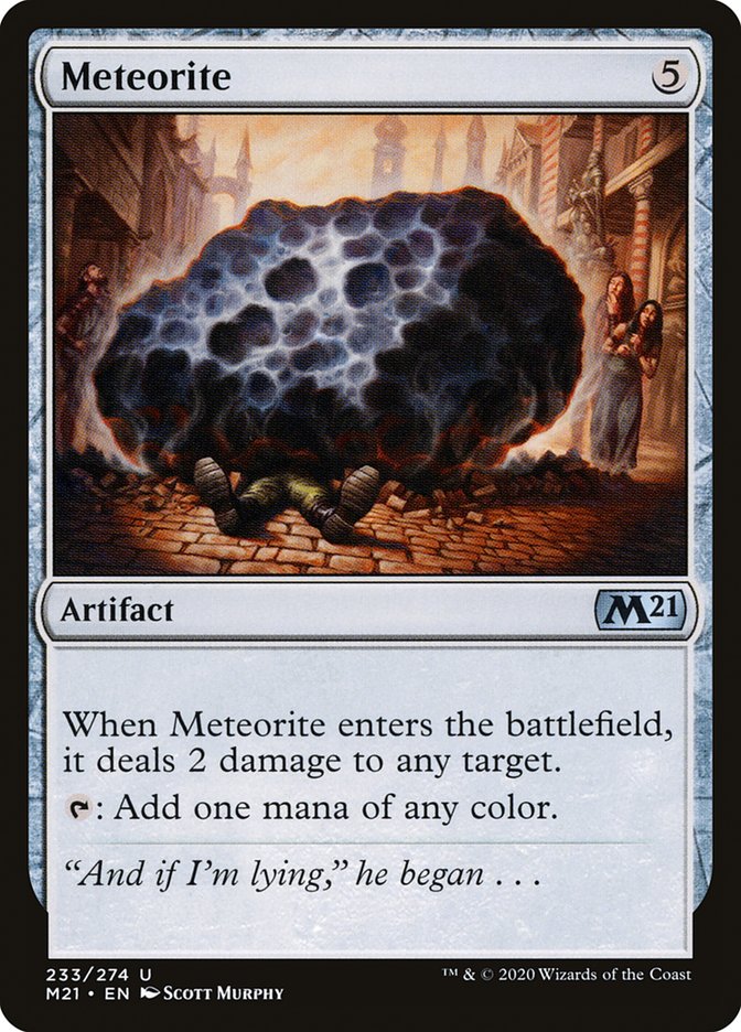 Meteorite [Core Set 2021] | Odin's Place