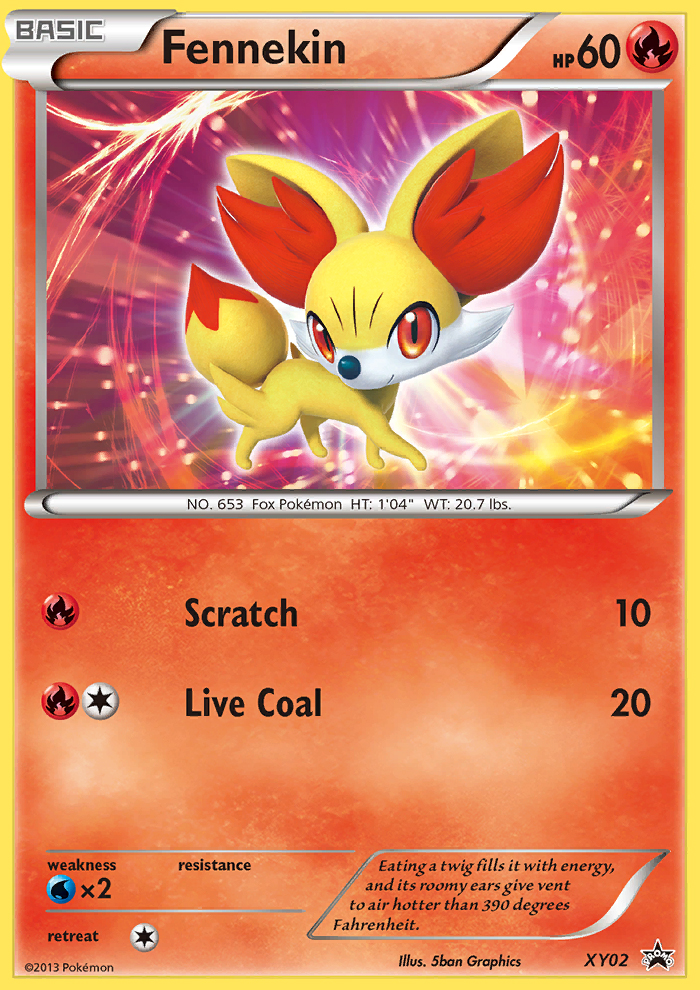 Fennekin (XY02) [XY: Black Star Promos] | Odin's Place