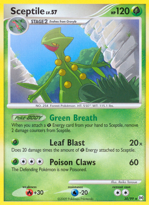 Sceptile (30/99) [Platinum: Arceus] | Odin's Place
