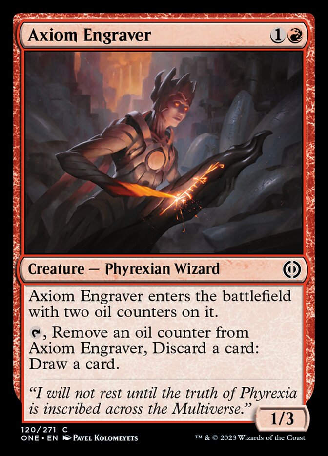 Axiom Engraver [Phyrexia: All Will Be One] | Odin's Place
