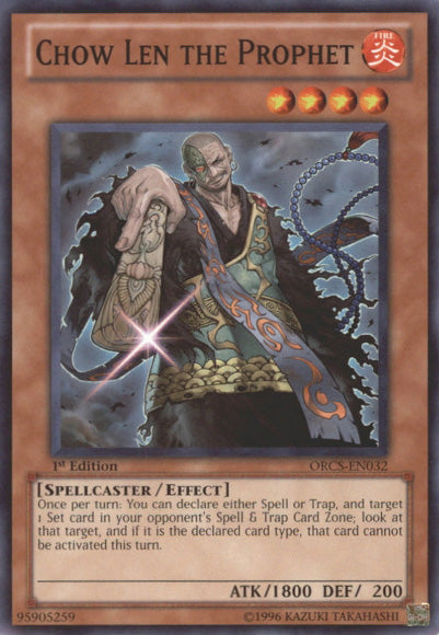 Chow Len the Prophet [ORCS-EN032] Common | Odin's Place