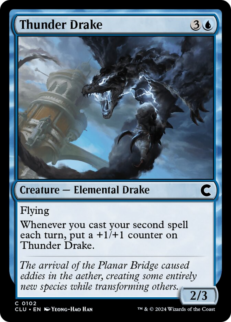 Thunder Drake [Ravnica: Clue Edition] | Odin's Place