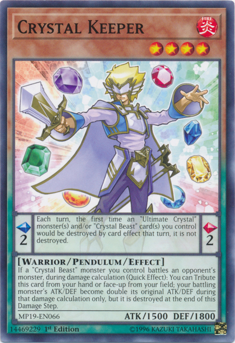 Crystal Keeper [MP19-EN066] Common | Odin's Place