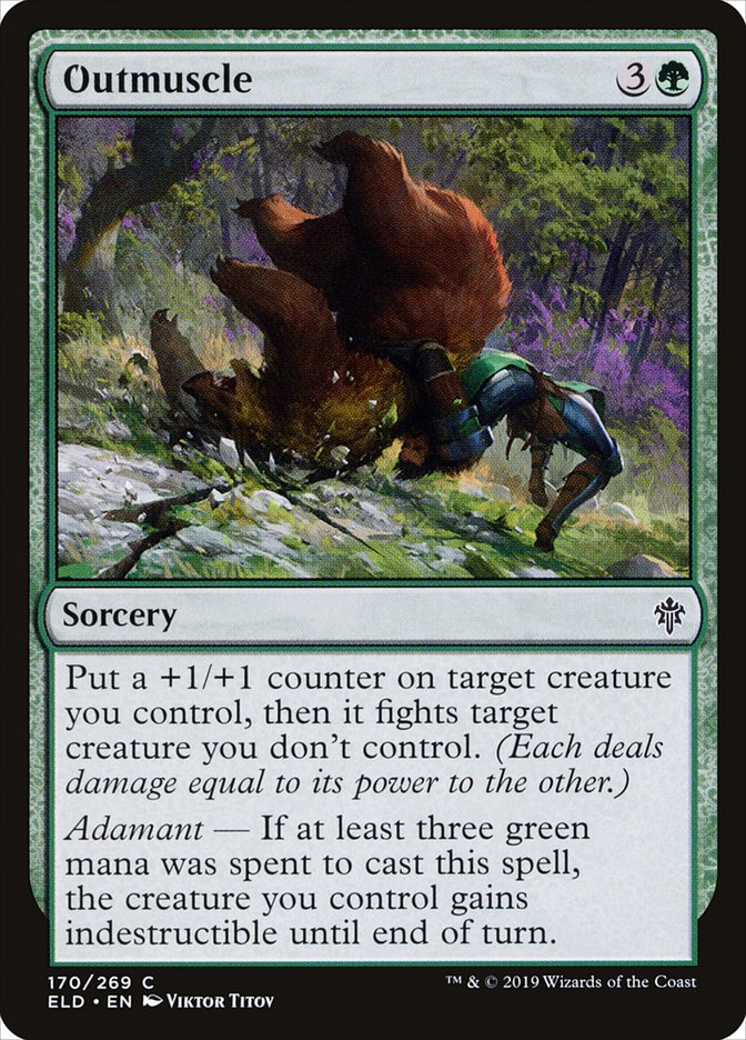 Outmuscle [Throne of Eldraine] | Odin's Place