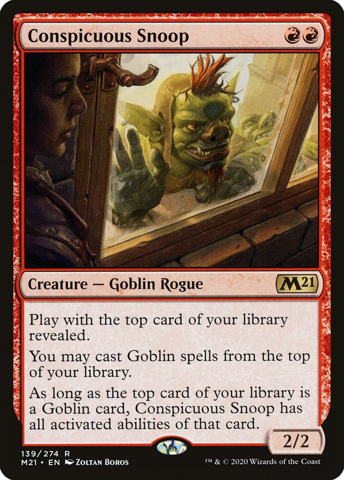 Conspicuous Snoop [Core Set 2021] | Odin's Place