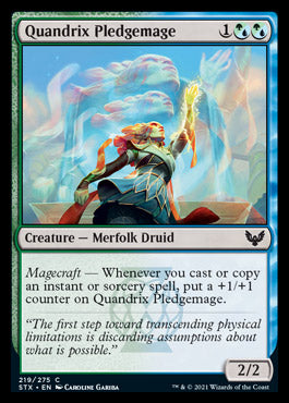 Quandrix Pledgemage [Strixhaven: School of Mages] | Odin's Place