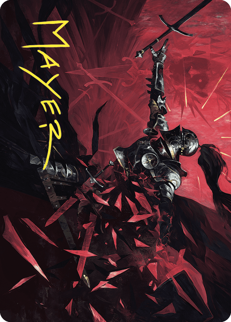 Shatter the Oath Art Card (Gold-Stamped Signature) [Wilds of Eldraine Art Series] | Odin's Place