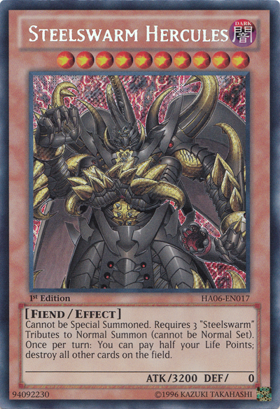 Steelswarm Hercules [HA06-EN017] Secret Rare | Odin's Place