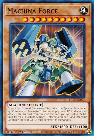 Machina Force [SR10-EN007] Common | Odin's Place