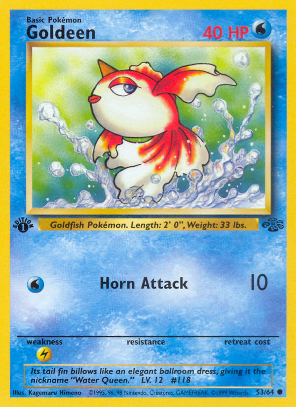 Goldeen (53/64) [Jungle 1st Edition] | Odin's Place