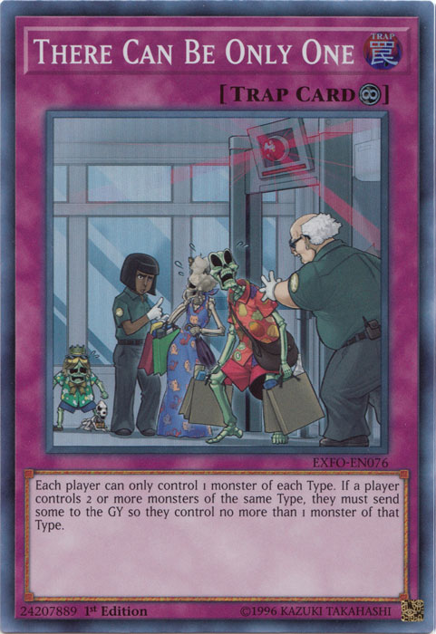 There Can Be Only One [EXFO-EN076] Super Rare | Odin's Place