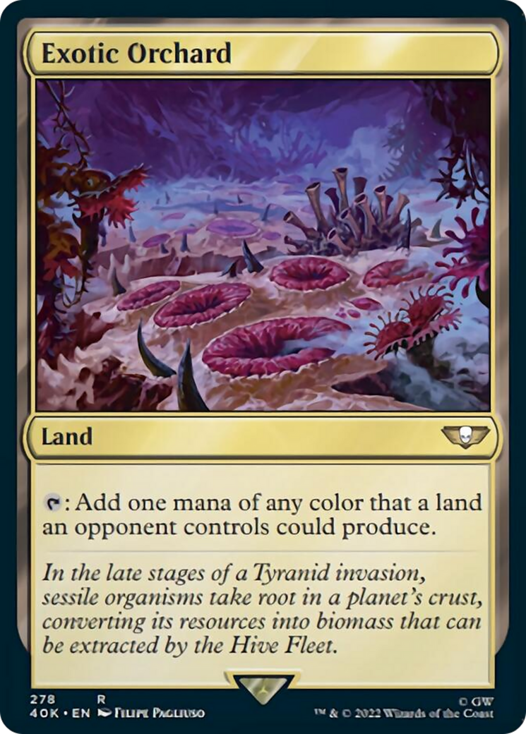 Exotic Orchard (Surge Foil) [Warhammer 40,000] | Odin's Place